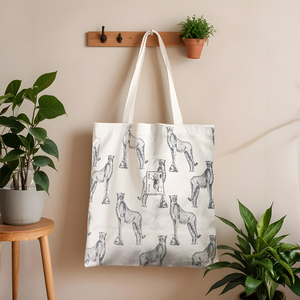 จำหน่ายถุงช้อปปิ้งผ้าฝ้ายรีไซเคิล 100% ลายพิมพ์สัตว์สุดหรู จำนวนมาก ในราคาตลาดที่เชื่อถือได้ - Product Image 6