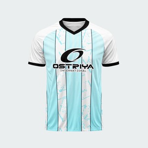 Maillot de football court tendance à col en V pour adultes, personnalisable, couleur unie, impression de nom, respirant, logo frontal, séchage rapide, haute performance - Product Image 6