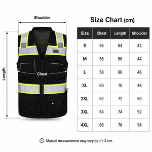 Traje de Trabajo de Manga Larga Reflectante de Alta Visibilidad para Hombre, con Logotipo Personalizado, Certificado EN, Transpirable, de Poliéster, con Protección Contra Pinchazos - Product Image 5
