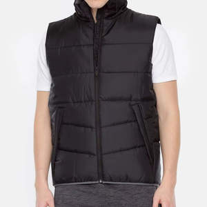 Chaleco Acolchado Personalizado con Logotipo para Hombre, Chaleco de Invierno Cálido, Ligero e Impermeable de Alta Calidad - Product Image 1