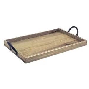 Bandeja de Servir de Madera de Primera Calidad, Construcción Sólida, Tabla para Servir Desayuno para Uso en la Cocina - Product Image 4