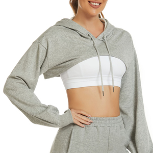 Sudaderas Cortas con Capucha Más Vendidas, Transpirables, de Alta Calidad, Ropa Casual para Mujer, Precio Razonable - Product Image 3