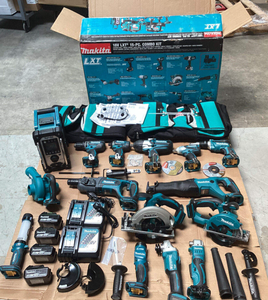 Nuova Offerta: Set Combo 15 Pezzi Makita LXT1500 18-Volt LXT a Batteria agli Ioni di Litio - Product Image 1