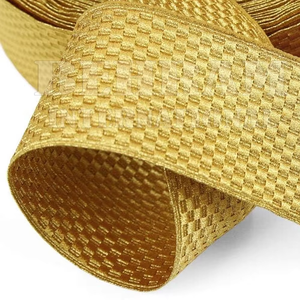 Hilo Metálico Mylar Dorado Ecológico al por Mayor para Adornos de Seguridad Tradicionales y Vestimentas de Iglesia y Disfraces de Lujo - Product Image 5