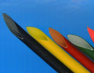 Manchon en fibre de verre de 12 mm avec isolation en silicone tressé, fabriqué par SUNBOW Factory - Product Image 3