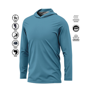 Nueva Camisa Larga de Pesca Impermeable, Transpirable y de Secado Rápido, de Spandex/Poliéster, Ropa Deportiva Cómoda para Hombre - Product Image 3