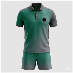 Custom Logo Design Top Quality Sports Wear Tennis Uniform For Unisex Breathable Quick Dry Tennis Uniform In Wholesale - Product Image 1