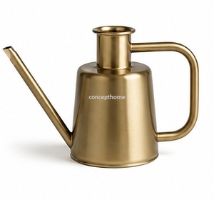 Regadera de Metal Acanalado Concepthome, Color Beige, Diseño Duradero para Jardinería - Product Image 5