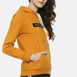 Sudadera con capucha para mujer, informal, gris, para primavera y otoño, con estilo de estampado europeo y americano. - Product Image 2