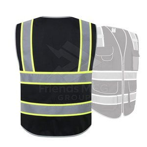 เสื้อกั๊กนิรภัยขายดีที่สุด ANSI Class 1 น้ำหนักเบา เป็นมิตรกับสิ่งแวดล้อม ดีไซน์สะท้อนแสง พร้อมผ้าระบายอากาศได้ดี และเสื้อกั๊กที่ทนทานสำหรับการทำงาน - Product Image 2