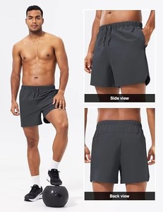 Shorts pour hommes respirants à cordon de serrage de haute qualité - Vêtements décontractés sportifs légers et confortables pour l'été - Product Image 3