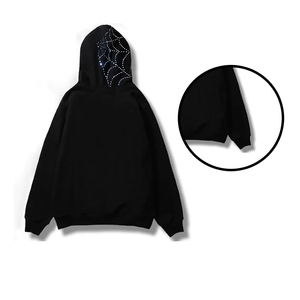 Long Sleeve Custom Printed <b>Zip</b> <b>up</b> Hoodie Sweatshirt Full Face <b>Zip</b> <b>up</b> Black plain Hoodie Fast Production - Product Image 5