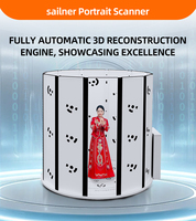 Scanner matriciel 3D haute définition avec des centaines de millions de pixels et 60 unités de caméra pour des modèles précis