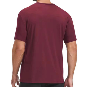 <b>Men's</b> Clothing T-shirt O Neck Short Sleeved Casual Trend Loose <b>Top</b> Anti Shrinkage Deformation <b>Men's</b> T-shirts - Product Image 3