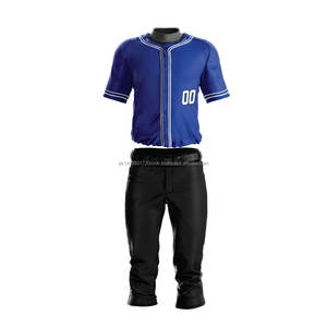 Servicio OEM Uniforme de béisbol Conjunto de Jersey y pantalones de secado rápido Uniforme de béisbol y softbol de moda - Product Image 3