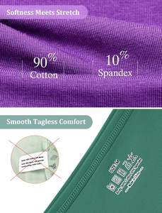 Signature Fit Womens <b>Thong</b> Underwear <b>Panties</b> Lightweight Knit Breathable Feel Stretch Modern Shape Full Coverage Daily Comfort - Product Image 3