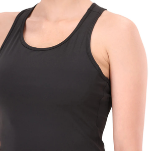 Custom Logo Women Gym Fitness Wear Built-in Bra Padded Tank Top Quick Dry Athletic Yoga Sports <b>Singlet</b> - Product Image 4