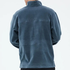 Sweat-shirts à capuche en coton polyester uni surdimensionnés personnalisés pour l'hiver, sweat-shirts à capuche pour hommes - Product Image 5