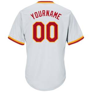 Fournisseur en gros de maillots de baseball personnalisés, uniformes d'équipe à col en V, logo personnalisé, noms, numéros, manches courtes, vêtements de sport OEM en gros - Product Image 5