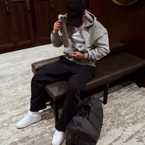 Conjunto Deportivo Térmico de Primavera para Hombre, Tallas Grandes, Personalizado, de Secado Rápido, Transpirable, con Forro Polar - Product Image 2