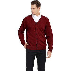 2025 personnalisé monogramme hommes pull broderie Cardigan avec grande taille caractéristique coton tricoté pour l'hiver ajouter votre texte ici - Product Image 4