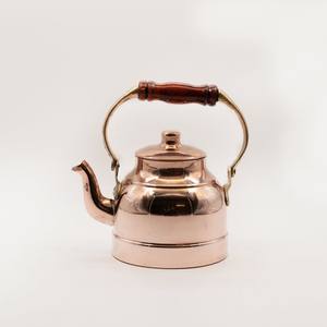 Bouilloire à thé vintage de luxe en cuivre, théière en cuivre pour faire bouillir de l'eau, du thé ou du café, pour cuisinière, maison, hôtel, restaurant, ustensiles de cuisine - Product Image 2