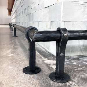 Reposapiés de Acero Inoxidable para Barra, Base de Mesa Metálica Resistente para Mesa de Comedor, Mesa de Bar, Escritorio de Oficina, Patas de Mesa Metálicas, Estructura de Mesa - Product Image 5