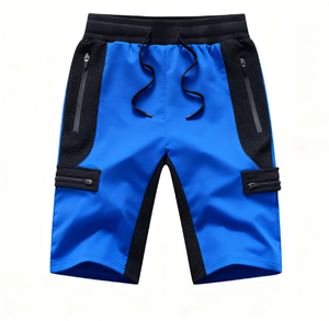 <b>Men's</b> Gym <b>Shorts</b> <b>Elastic</b> Mid <b>Waistband</b> Lightweight 100% Polyester Mesh Workout Wear Drawstring Closure Baseball <b>Shorts</b> - Product Image 6