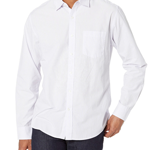 Fabricación Profesional de Ropa, Camisas Blancas Lisas de Algodón con Botones y Cuello, Personalizadas con Impresión y Bordado, al por Mayor - Product Image 2
