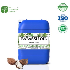 Huile de Babassu pressée à froid, pure, biologique, qualité cosmétique, huile hydratante pour la peau et les cheveux, applications cosmétiques et spa - Product Image 4