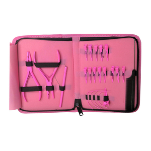 Kit d'extension de cheveux de luxe en acier inoxydable écologique KANEKA ENTERPRISES avec pinces et outils pour l'installation et le retrait - Product Image 4