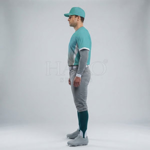 Custom Baseball Uniform Set Sublimated Jersey and Pants Breathable Teamwear OEM Manufacturer - Product Image 3
