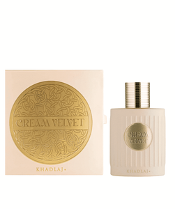 Parfum CREAM VELVET 100ml par KHADLAJ Original Dubaï Eau de Parfum Arabe Longue Durée pour Femmes Fabriqué aux Émirats Arabes Unis - Product Image 1