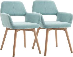 Silla de Comedor Moderna y Lujosa de Madera Maciza con Respaldo Tapizado para el Hogar, Silla de Comedor Italiana Simple para Uso en Restaurantes - Product Image 3