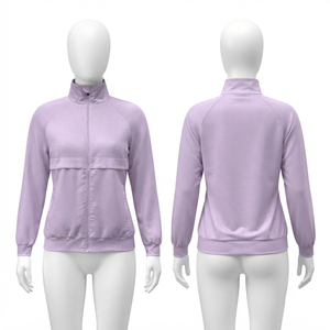 200 GSM Polyester Spandex Unisex Scrub <b>Jacket</b> Hooded Embossed Logo Waterproof Breathable Medical Workwear Pro <b>Jacket</b> - Product Image 1