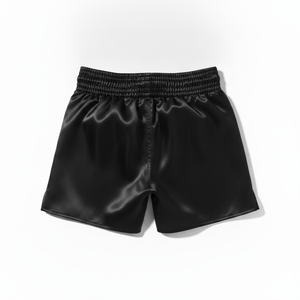 Shorts de sport pour homme en soie coupée, brodés de fleurs sauvages et de lavande, à absorption de l'humidité, toucher doux, coupe ajustée, style boutique - Product Image 3