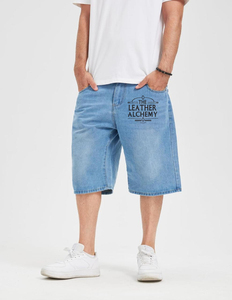 Shorts en jean pour hommes de qualité exceptionnelle, style le plus récent, fabricant pakistanais, prix bas, shorts en denim pour hommes à vendre - Product Image 1