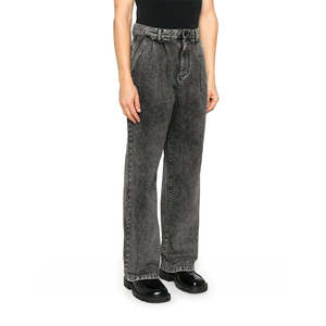 Custom Joggers Men's Pants Slim Fit Acid Wash <b>Trouser</b> Casual Sports Street Wear <b>Elastic</b> <b>Waist</b> Jogger Men Acid Washed Flared Pant - Product Image 3