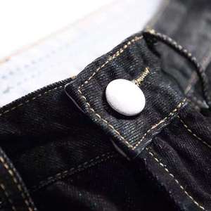 Shorts en jean droits amples mi-cuisses pour hommes, style décontracté, personnalisables - Product Image 5