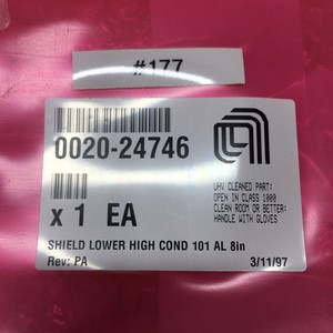 AMAT 0020-24746 Shield Lower High Cond 101 AL 8 - Equipo y piezas de semiconductores de confianza de la marca global Legacy - Product Image 3