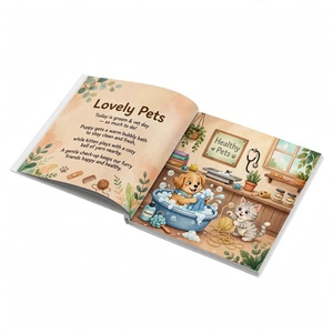 Impression de livres pour enfants personnalisés avec couverture rigide, encre à base de soja, lamination mate - Product Image 3