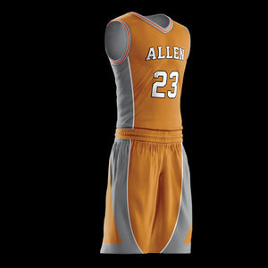 Nueva Llegada, Conjunto de Camiseta de Baloncesto sin Mangas, Tallas Grandes, Nombre y Número Personalizados, Protección UV, Secado Rápido, Transpirable, Venta al Por Mayor para Equipos - Product Image 5