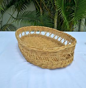 Bandejas Ovaladas de Ratán Ecológicas para Restaurantes, Hoteles y Resorts. - Product Image 2