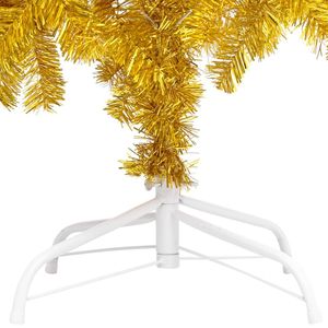 47.2 d'oro \ "albero di natale artificiale Pre-illuminato con palla Set materiale per animali domestici - Product Image 4