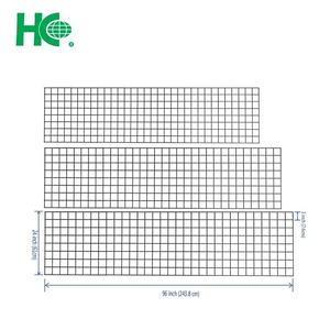 Supports d'affichage multifonctionnels en fil métallique Gridwall pour l'emballage de carton de marchandises - Product Image 1