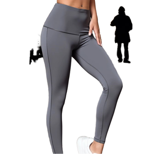 Leggings Athleisure Personnalisés Haut de Gamme pour Femme – Taille Élastique, Séchage Rapide, Écologiques – Idéaux pour le Streetwear et la Gym - Product Image 1