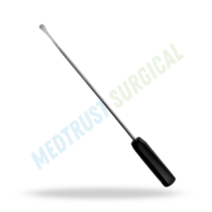 Élévateur plat long Cobb de 18 pouces, instrument chirurgical de neurochirurgie de la colonne vertébrale pour l'élevation périostale osseuse - Product Image 4