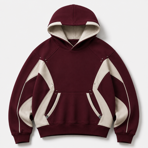Sudadera con Capucha Extra Grande Estilo Y2K, Fabricante de Ropa de Marca Privada con Forro Polar Grueso - Product Image 5