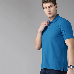 Chemise Homme de Haute Qualité avec Logo Personnalisé, Tissu Tricoté Respirant, Manches Courtes, Imprimé Décontracté, Golf, Uni, OEM - Product Image 3