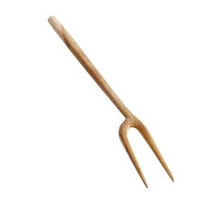 Elegant <b>Wood</b> Salad Spoon Fork Serving Set 4-Piece Eco-Friendly Dishwasher Safe Kitchen Utensils - Product Image 3